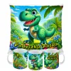 Kubek Poduszka Dinozaur Dinozaury T-rex Tyrannosaurus Triceratops